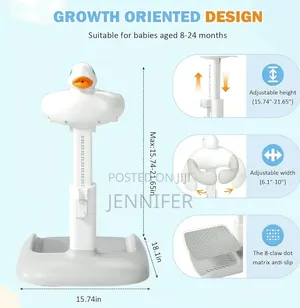 Infant Bath Support Shower Stand With Anti-Slip Base