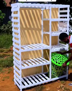 Bar Code Shoe Rack