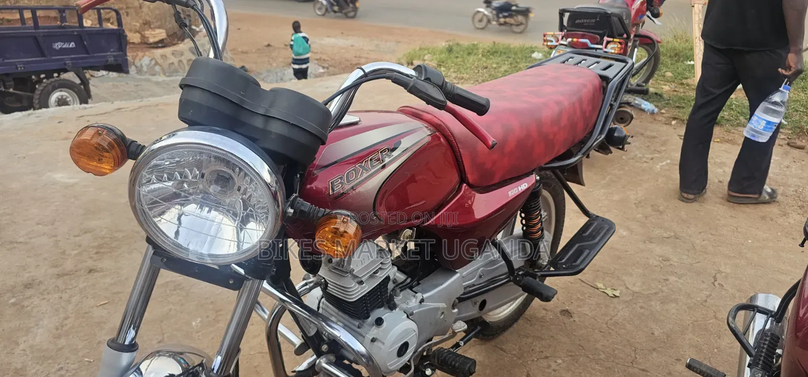 Bajaj Boxer 2025 Red