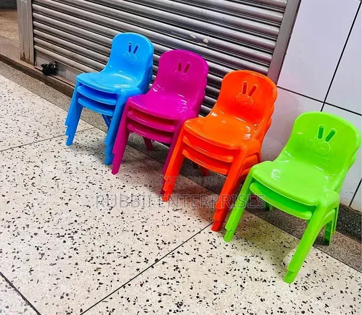 Kids Plastic Back Rest Chair