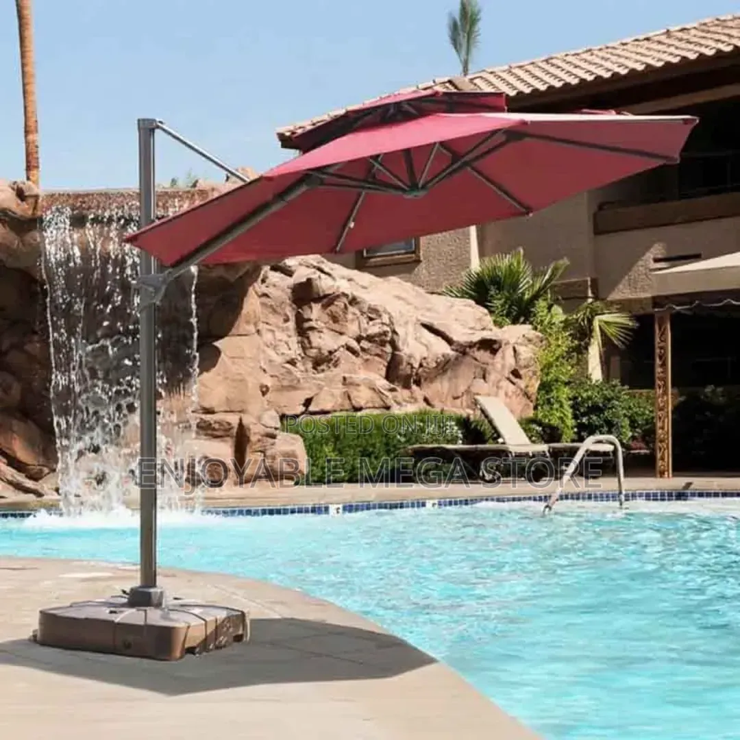 Outdoor Large Round Outdoor Umbrella 3mtrs