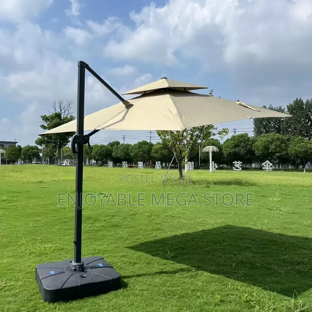 Big Khaki Outdoor Large Umbrella Outdoor Large Umbrella