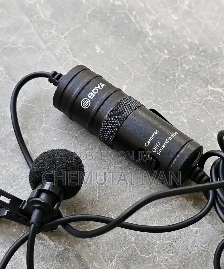 Boya Bm-1 Omnidirectional Lavalier Microphone  