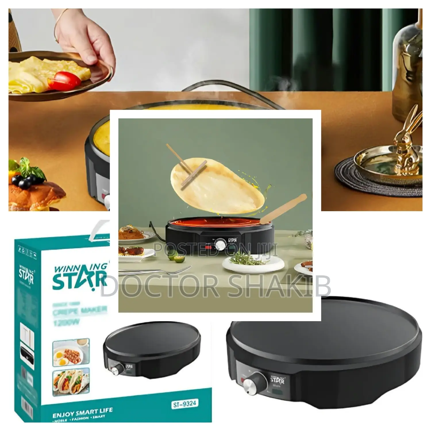 Winning Star Electric Crepe Maker