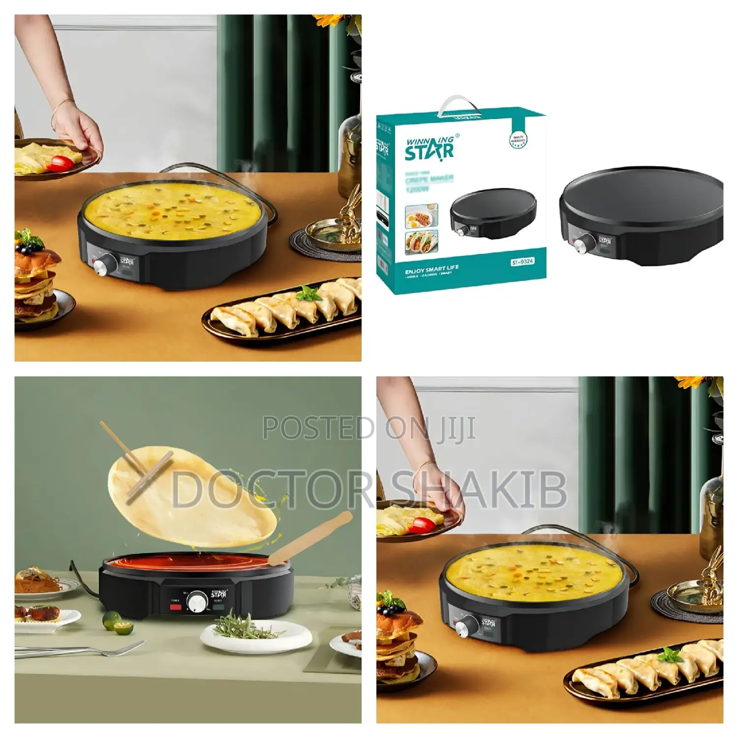 Winning Star Electric Crepe Maker