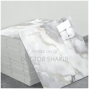 4pc Self-Adhesive PVC Tile Stickers With a High-Gloss Finish