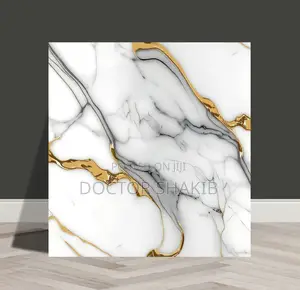 4pc Self-Adhesive PVC Tile Stickers With a High-Gloss Finish