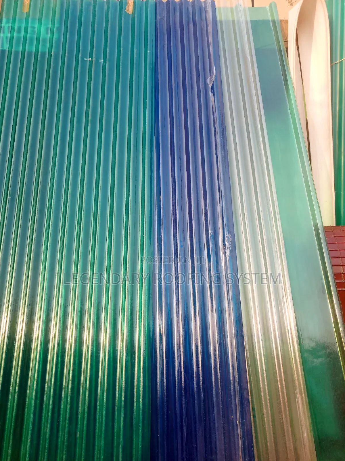Transparent Iron Sheets Fibre