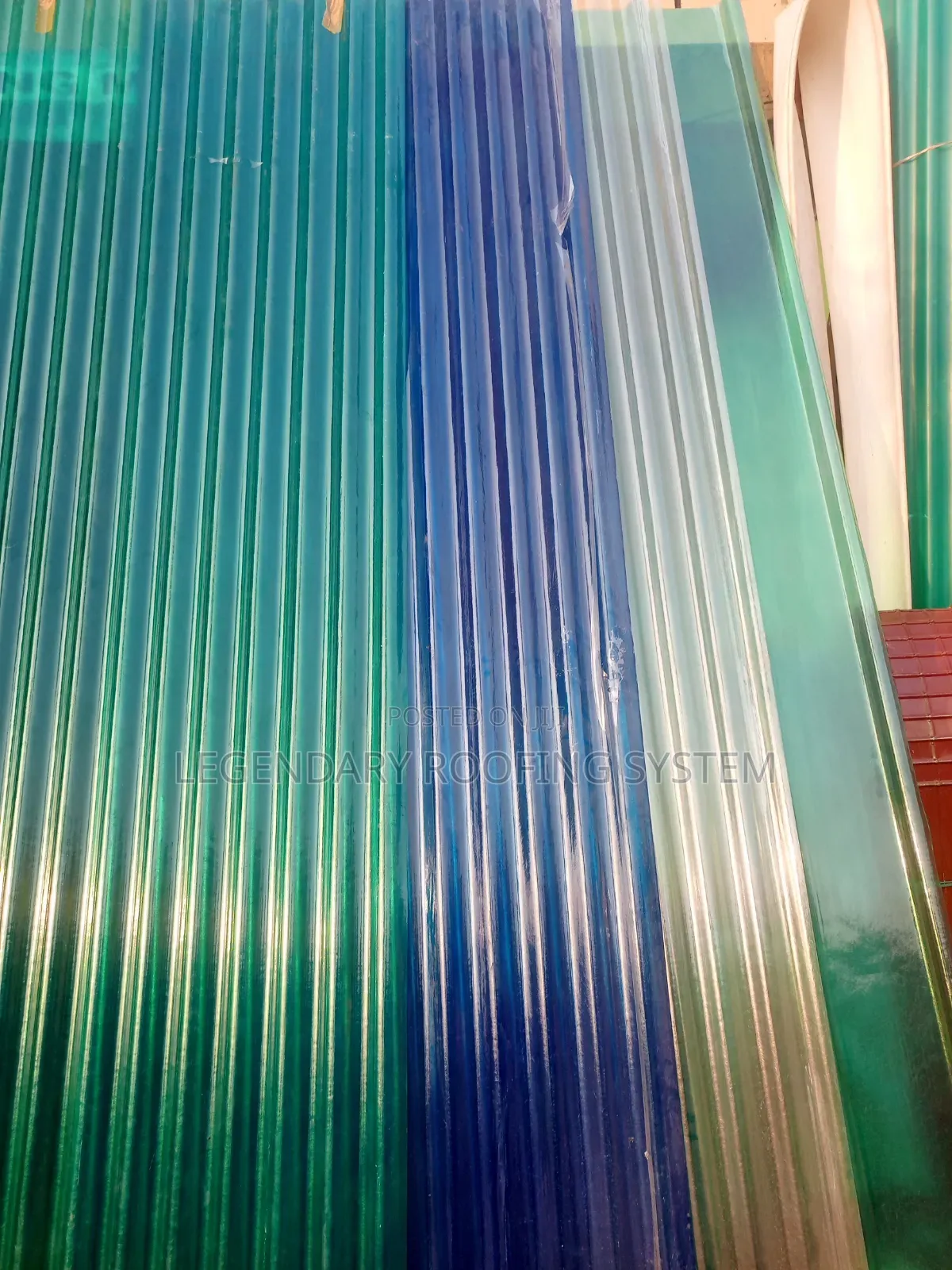 Transparent Iron Sheets Fibre