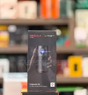NEBULA Capsule Air Google TV Projector, Officially Licensed Netflix