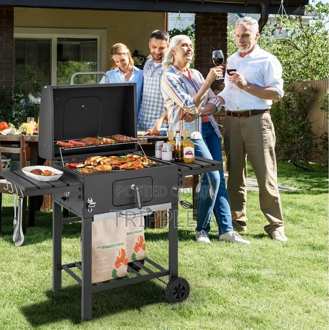 Giantex Charcoal Grill With Wheels