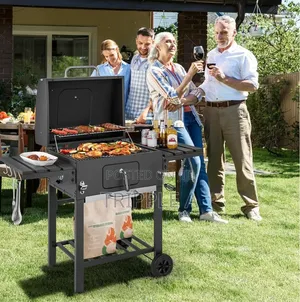 Giantex Charcoal Grill With Wheels