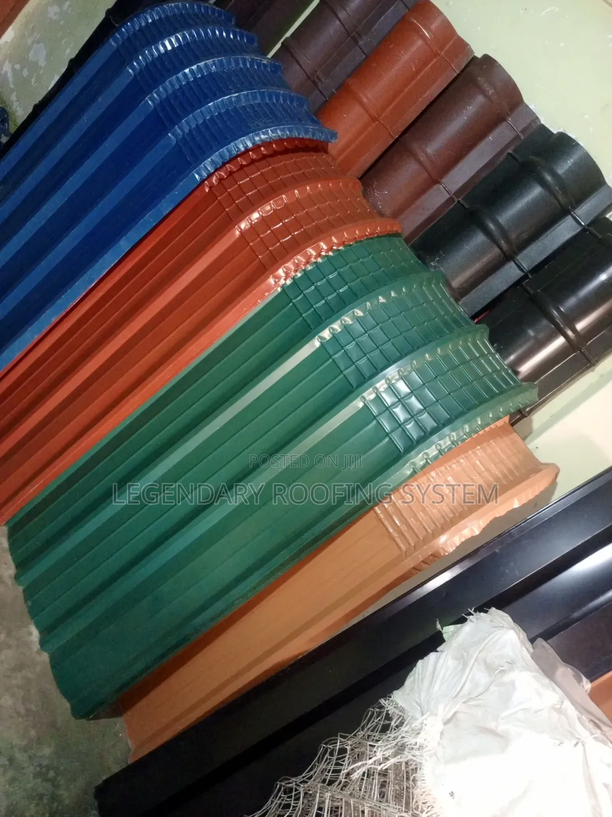 Bull Nose Curved Ironsheets