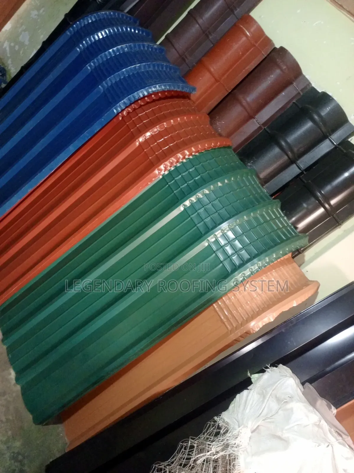 Bull Nose Curved Ironsheets