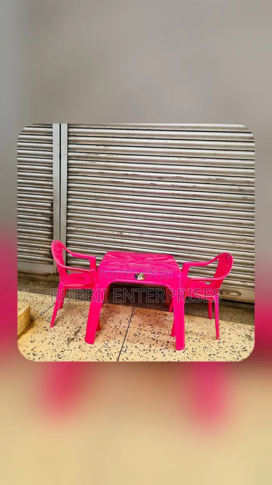 1 Table + 2 Kids Chair
