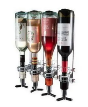 Professional Wall-Mounted Beverage Dispenser Rack