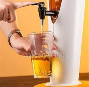 Sleek Modern Beverage Tower / Desktop Drink Dispenser
