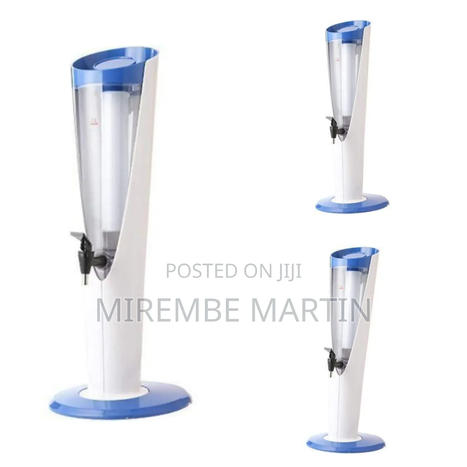 Sleek Modern Beverage Tower / Desktop Drink Dispenser