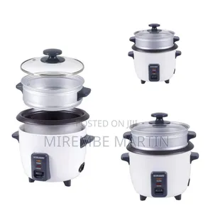 Sonashi 2 -N-1 Rice Cooker With Aluminum Steamer