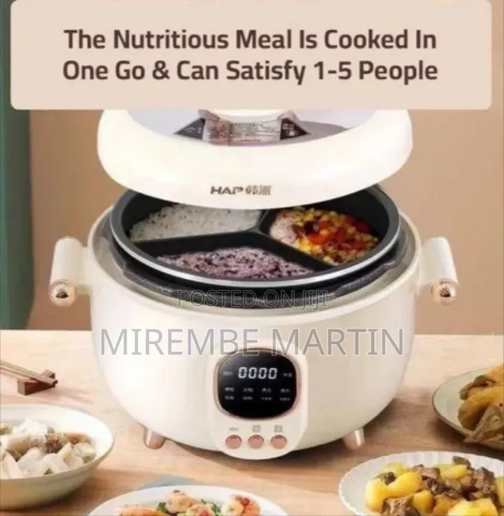 Elegant Multi-Functional Electric Cooker