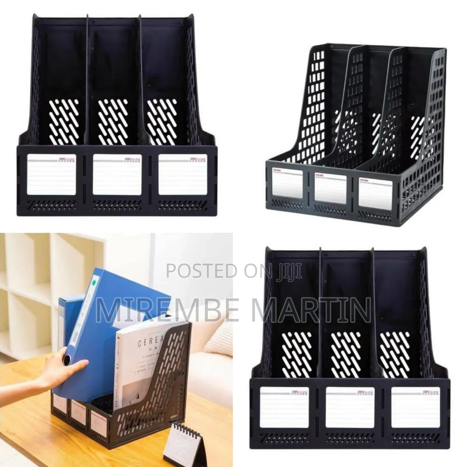 Magazine File Holder, Desk Organizer Folder for Office Organization