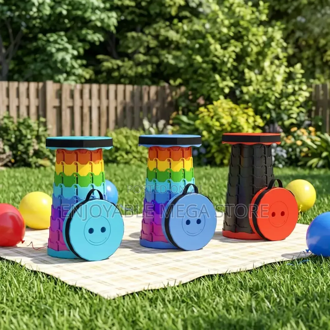 1Pcs Foldable Plastic Stools