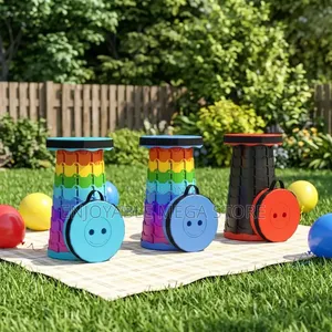 1Pcs Foldable Plastic Stools