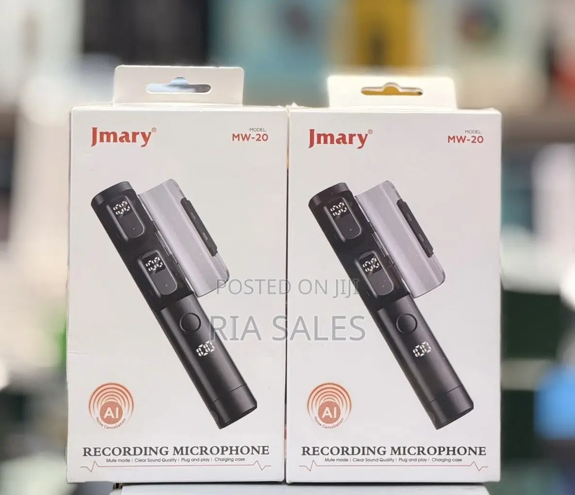 Jmary MW20 Dual Wireless Microphone