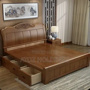 Beds/Mexican Wooden Beds With Inbuilt Drawers Any Colour 2,000,000/-