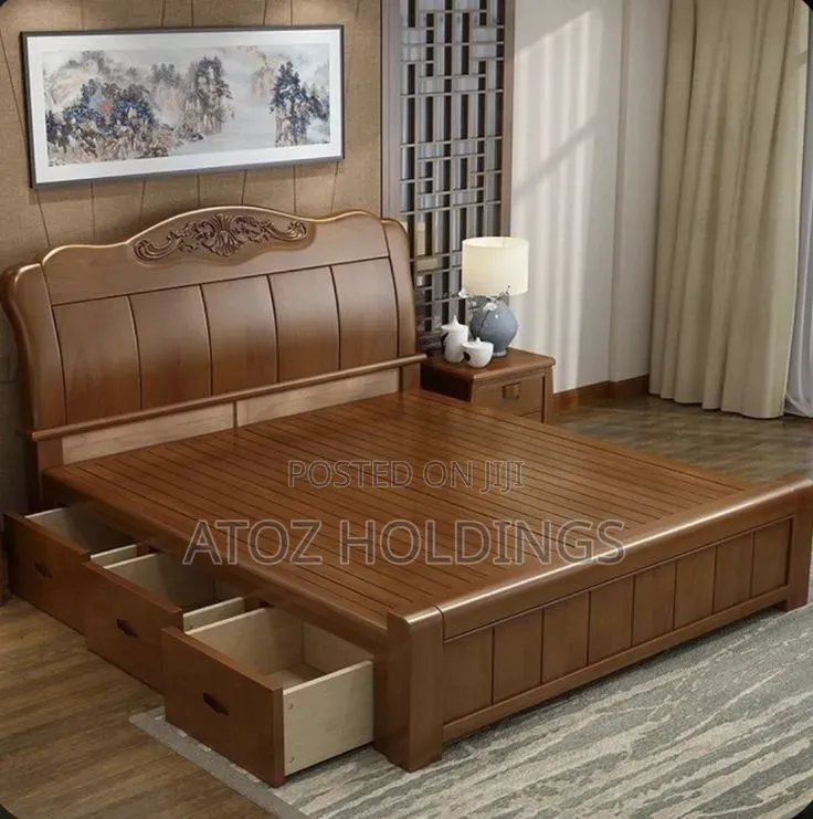 Beds/Mexican Wooden Beds With Inbuilt Drawers Any Colour 2,000,000/-