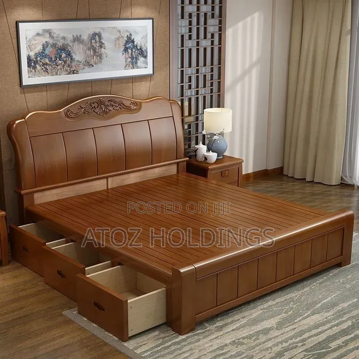 Beds/Mexican Wooden Beds With Inbuilt Drawers Any Colour 2,000,000/-