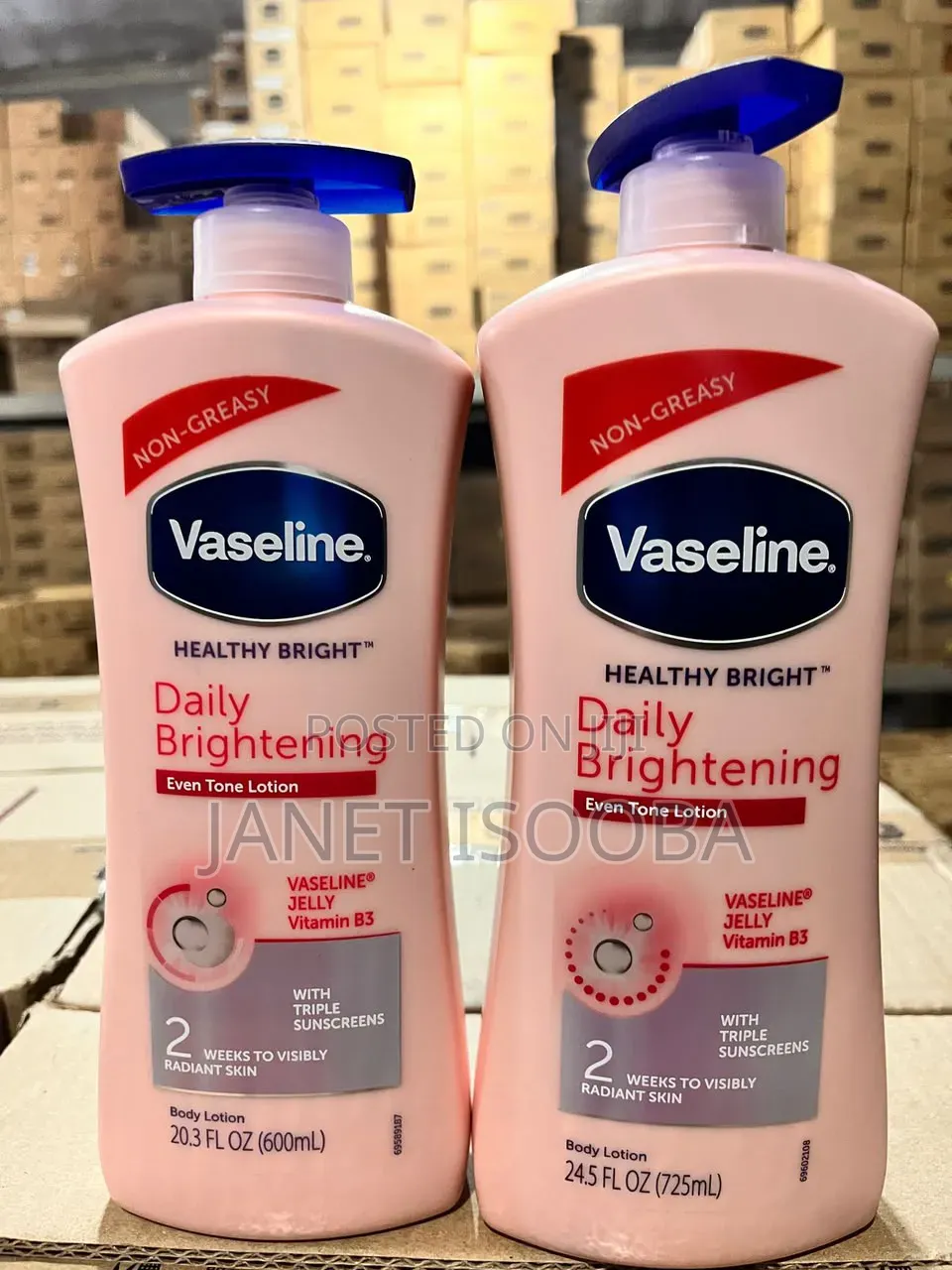 Vaseline Lotion 725ml