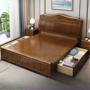 Beds/Milan Wooden Beds With Side Storage Any Colour/Size 2,200,000/-