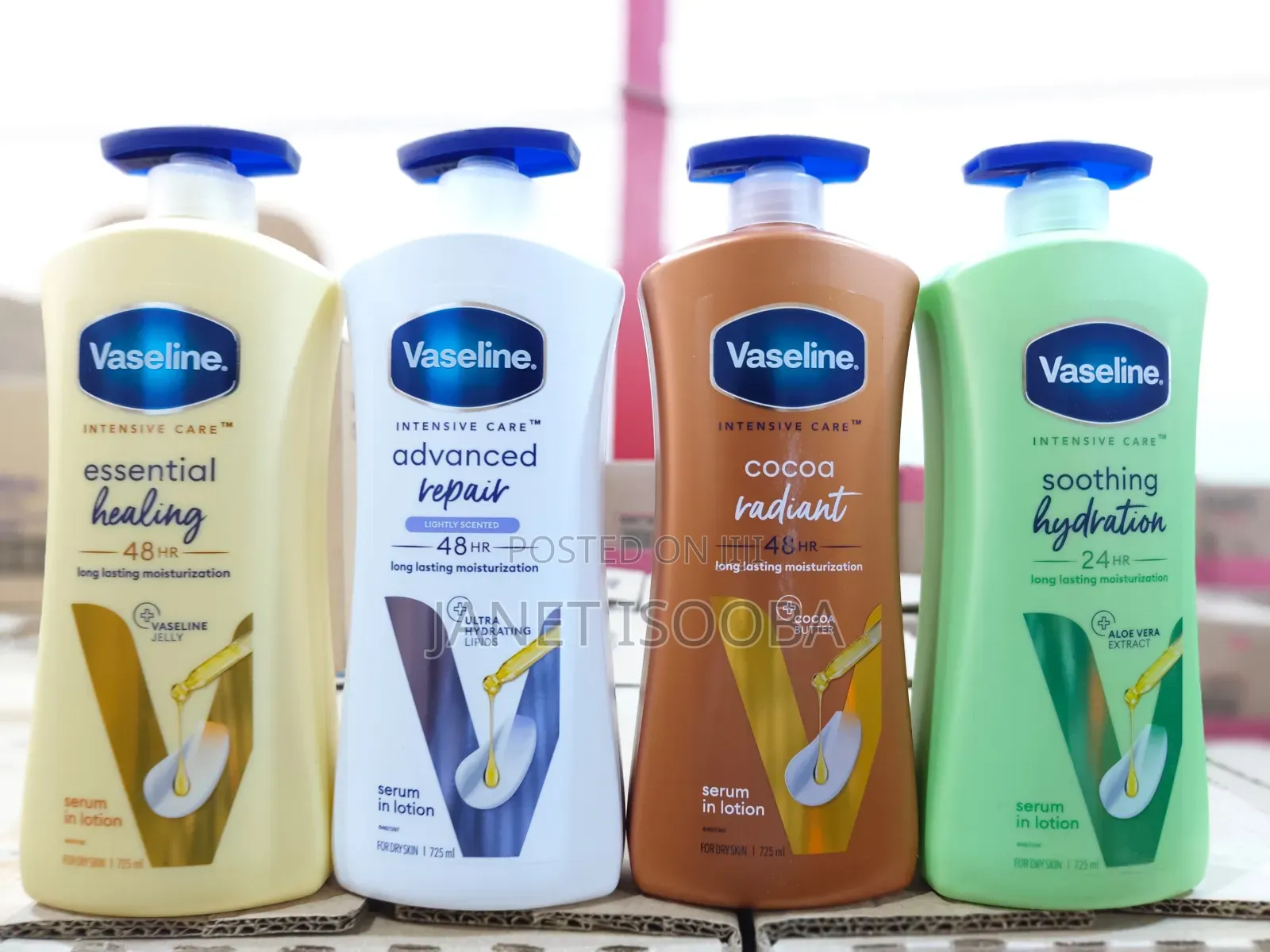 Vaseline Lotion 725ml