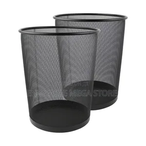 1Pcs Medium Metallic Dust Bins