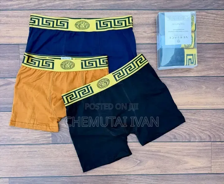 A Pack of 3 Men Versace Boxer Briefs