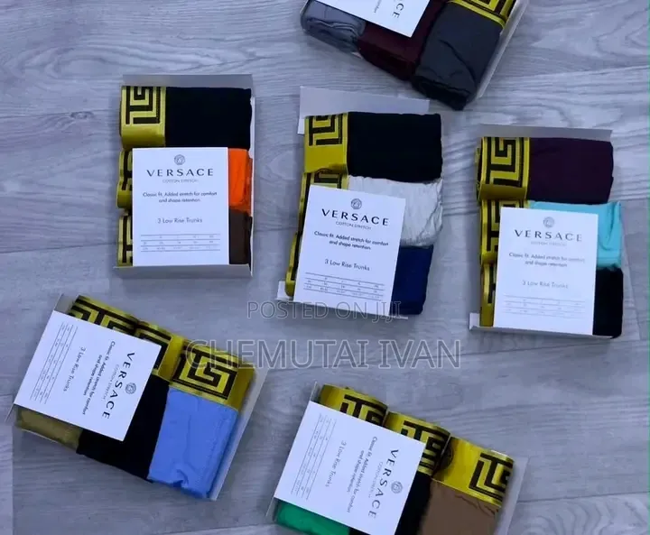A Pack of 3 Men Versace Boxer Briefs