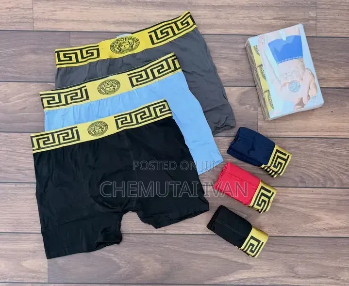 A Pack of 3 Men Versace Boxer Briefs