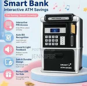 Kids Smart Interactive Atm Money Saving Box