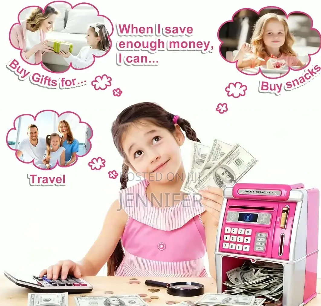 Kids Smart Interactive Atm Money Saving Box