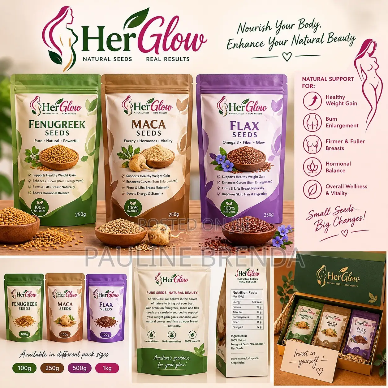 Her Glow Natural Seeds
