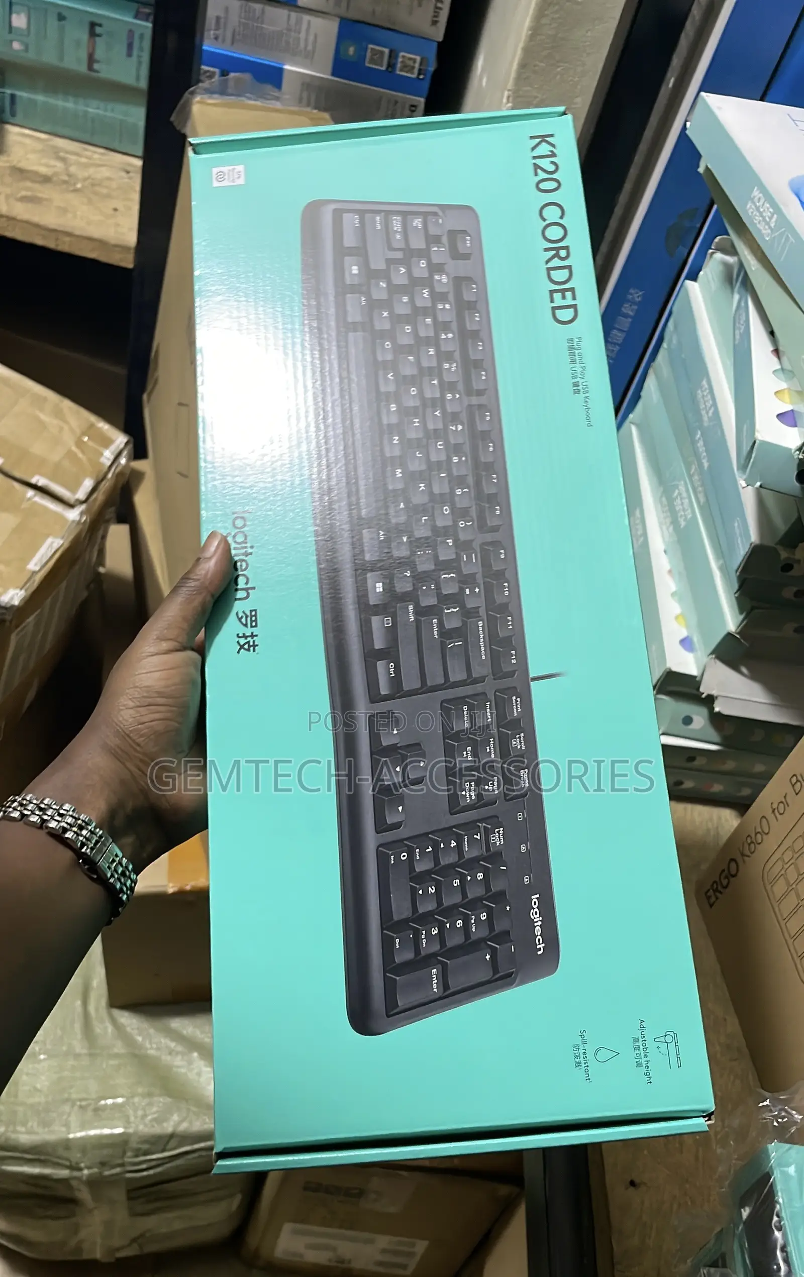 Logitech Wired Keyboard Original