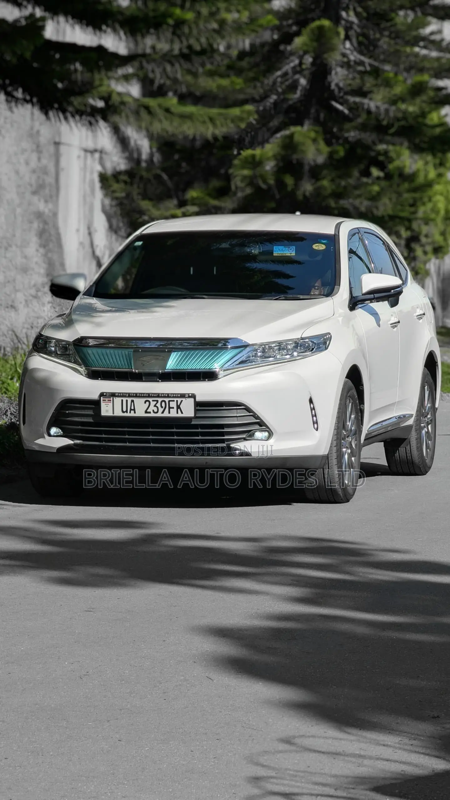 Toyota Harrier 2017 Off white