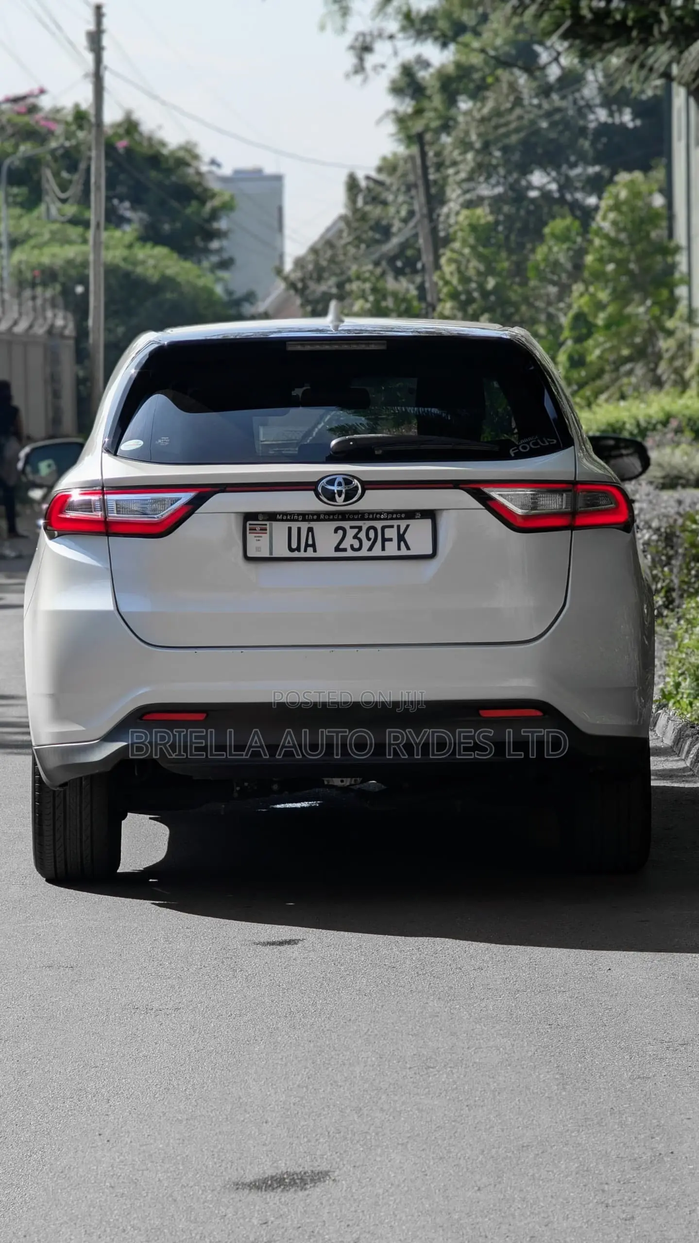 Toyota Harrier 2017 Off white