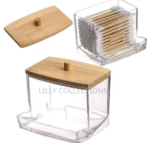 Three Piece Cotton and Ear Bud Storage