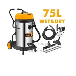 INGCO 75L Wet and Dry Industrial Vacuum Cleaner (Model VC24751)