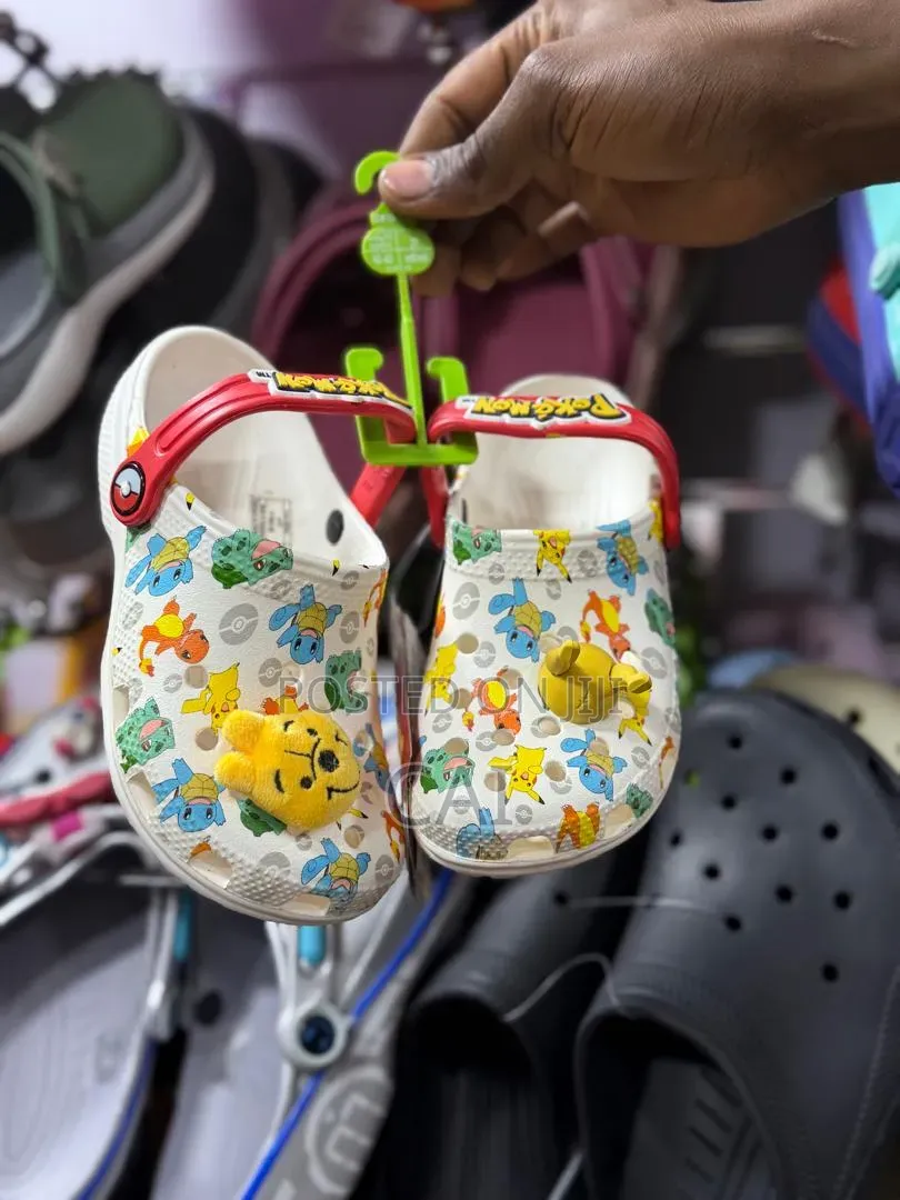 Colorful Children's Character Crocs