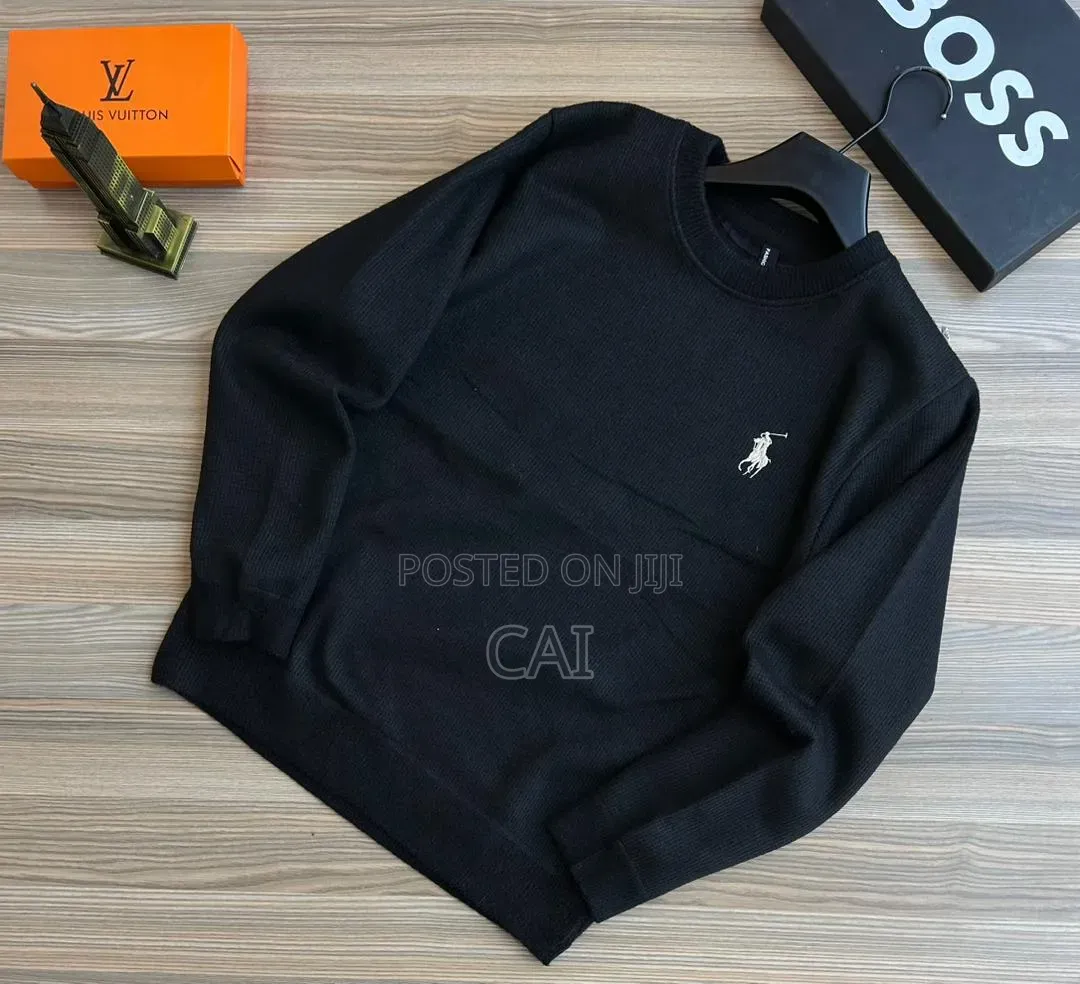 Polo Ralph Lauren Men's Long-Sleeve Waffle-Knit Crewneck Sweaters
