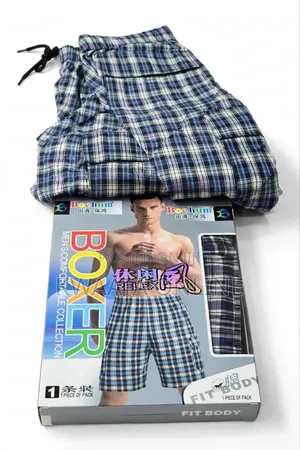 Men's Stretch Sleep Jam Shorts Plaid Lounge Elastic Pants