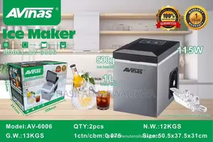 Avinas Ice Maker Machine 1L Water Tank